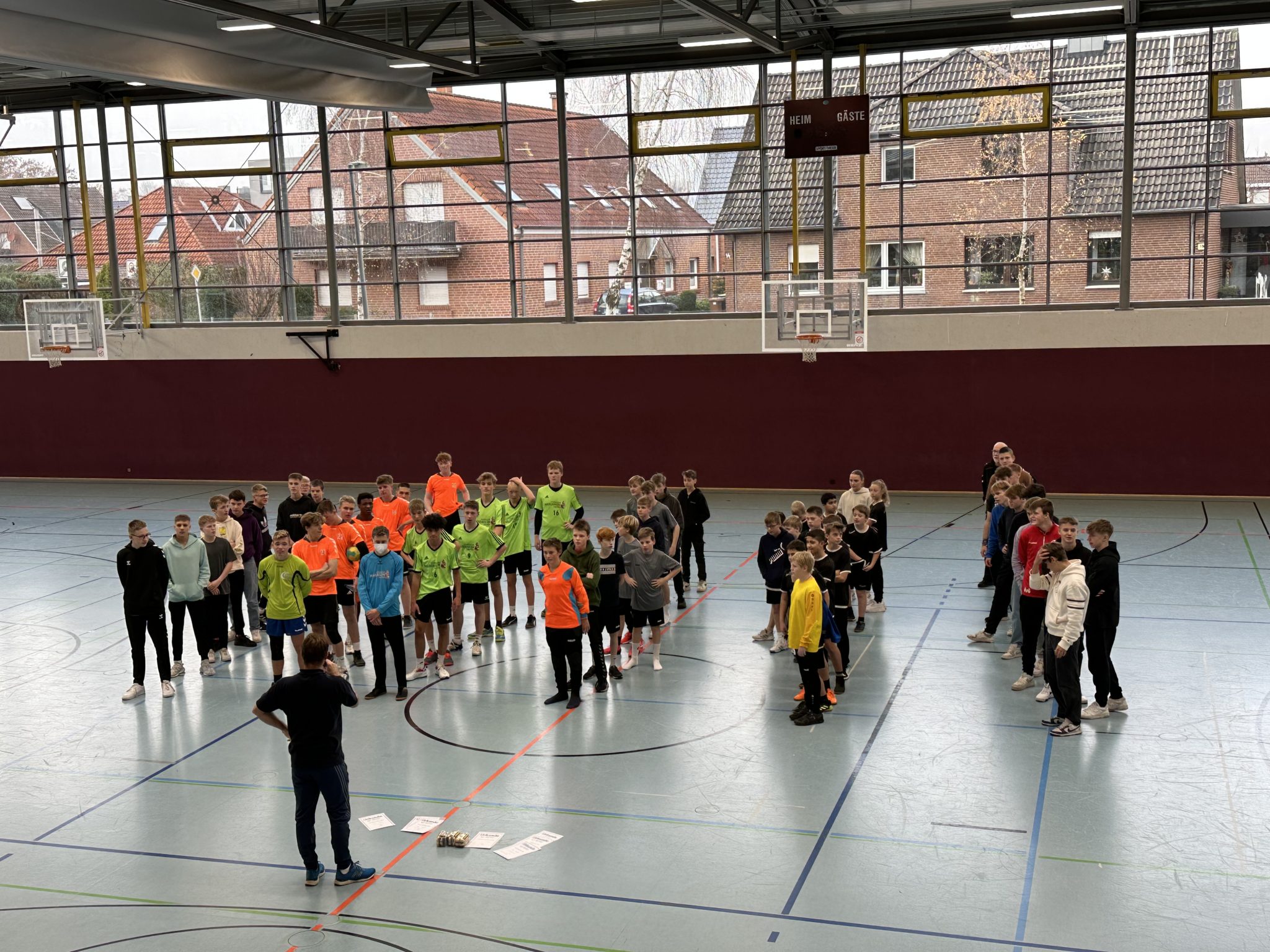 Handballteams Des Georgianums Erfolgreich Gymnasium Georgianum Lingen